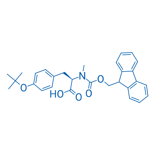 Fmoc-D-N-Me-Tyr(tBu)-OH 100mg