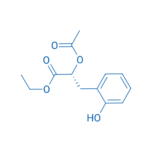 (R)-Ethyl 2-acetoxy-3-(2-hydroxyphenyl)propanoate 250mg