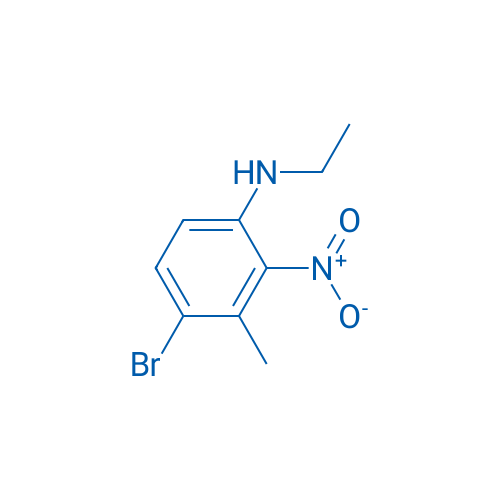 4-Bromo-N-ethyl-3-methyl-2-nitroaniline 1g
