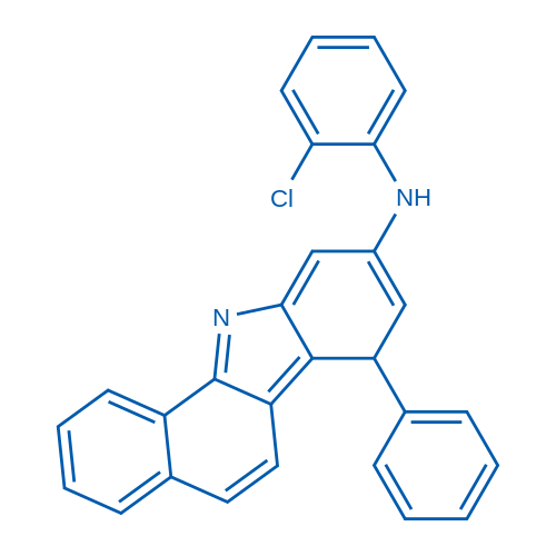 N-(2-Chlorophenyl)-7-phenyl-7H-benzo[a]carbazol-9-amine 1g