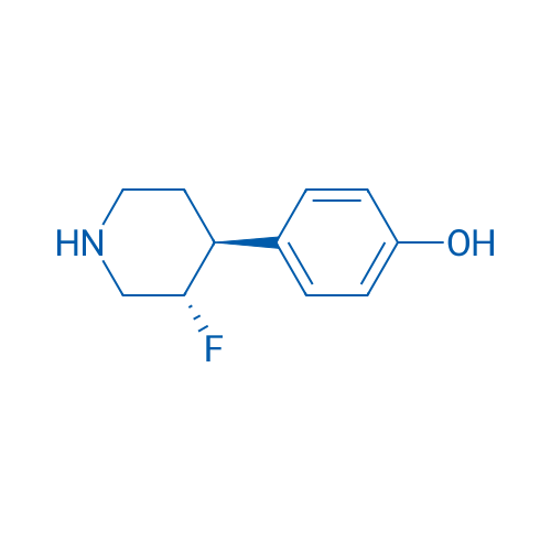 4-((3S,4S)-3-Fluoropiperidin-4-yl)phenol 100mg