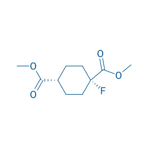 Rel-dimethyl (1s,4s)-1-fluorocyclohexane-1,4-dicarboxylate 100mg