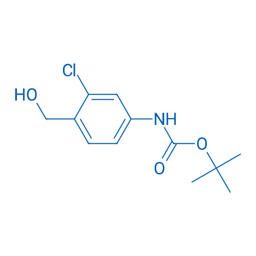 tert-Butyl (3-chloro-4-(hydroxymethyl)phenyl)carbamate 1g