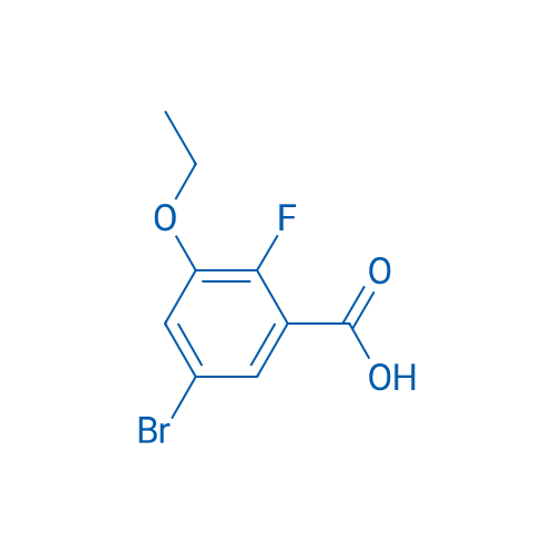 5-Bromo-3-ethoxy-2-fluorobenzoic acid 250mg