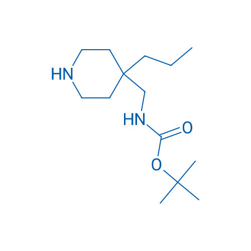 tert-Butyl ((4-propylpiperidin-4-yl)methyl)carbamate 250mg