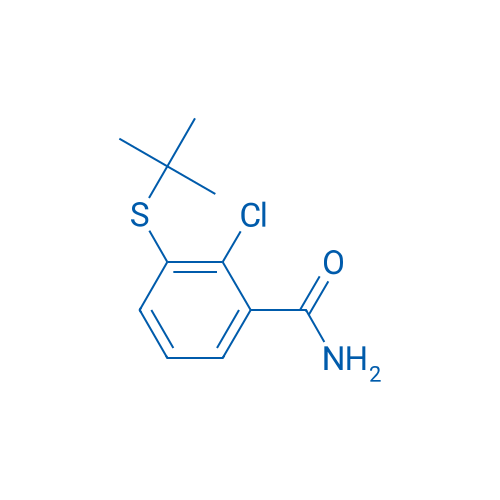 3-(tert-Butylthio)-2-chlorobenzamide 1g