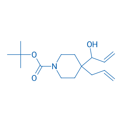 tert-Butyl 4-allyl-4-(1-hydroxyallyl)piperidine-1-carboxylate 1g