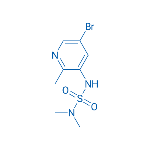 N'-(5-Bromo-2-methylpyridin-3-yl)-N,N-dimethylsulfuric diamide 1g