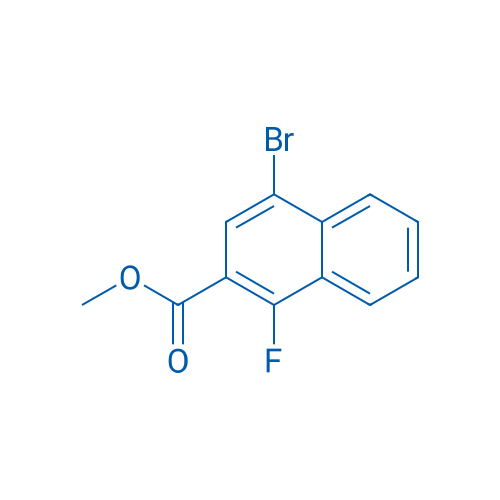 Methyl 4-bromo-1-fluoro-2-naphthoate 1g