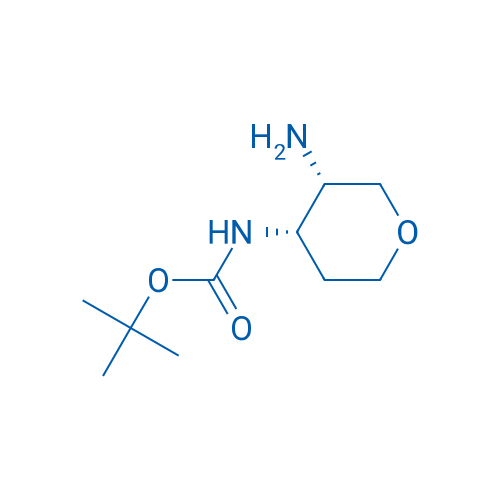 tert-Butyl ((3S,4S)-3-aminotetrahydro-2H-pyran-4-yl)carbamate 100mg