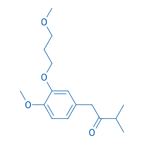 1-(4-METHOXY-3-(3-METHOXYPROPOXY)PHENYL)-3-METHYLBUTAN-2-ONE 250mg
