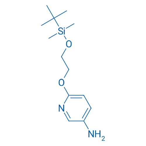 6-(2-((tert-Butyldimethylsilyl)oxy)ethoxy)pyridin-3-amine 250mg