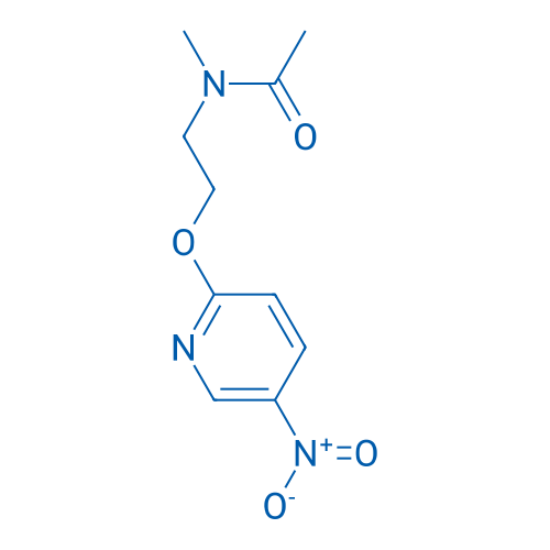 N-Methyl-N-(2-((5-nitropyridin-2-yl)oxy)ethyl)acetamide 250mg