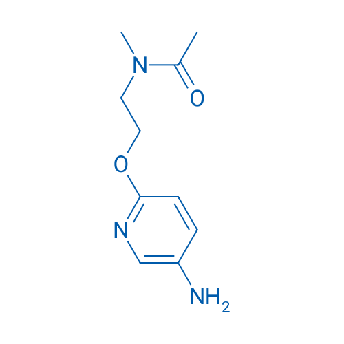 N-(2-((5-Aminopyridin-2-yl)oxy)ethyl)-N-methylacetamide 250mg
