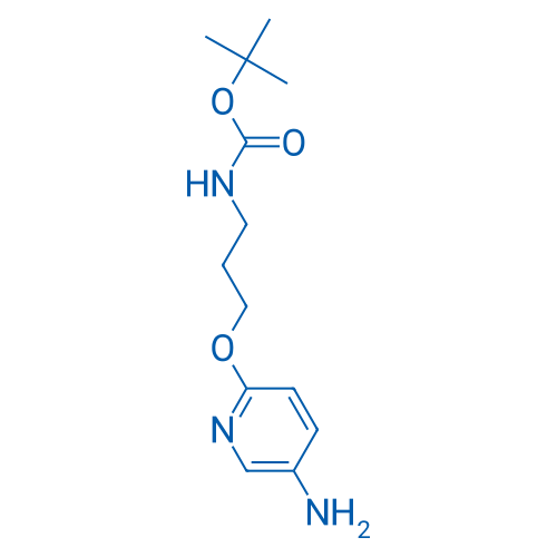 tert-Butyl (3-((5-aminopyridin-2-yl)oxy)propyl)carbamate 1g