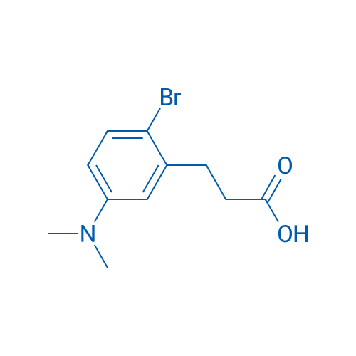 3-[2-Bromo-5-(dimethylamino)phenyl]propanoic acid 1g