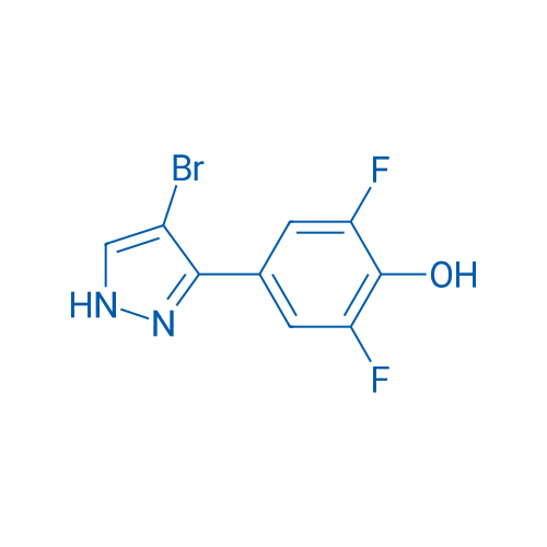 4-(4-Bromo-1H-pyrazol-3-yl)-2,6-difluorophenol 1g
