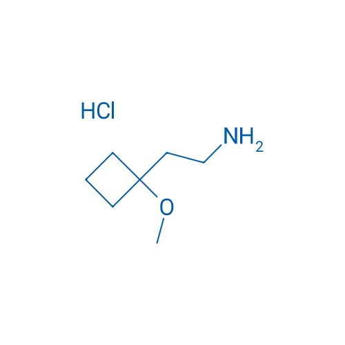 2-(1-Methoxycyclobutyl)ethan-1-amine hydrochloride 100mg