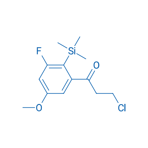 3-Chloro-1-[3-fluoro-5-methoxy-2-(trimethylsilyl)phenyl]propan-1-one 1g