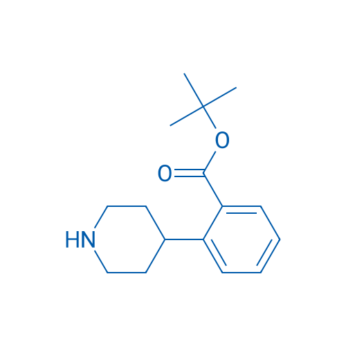 tert-Butyl 2-(piperidin-4-yl)benzoate 1g