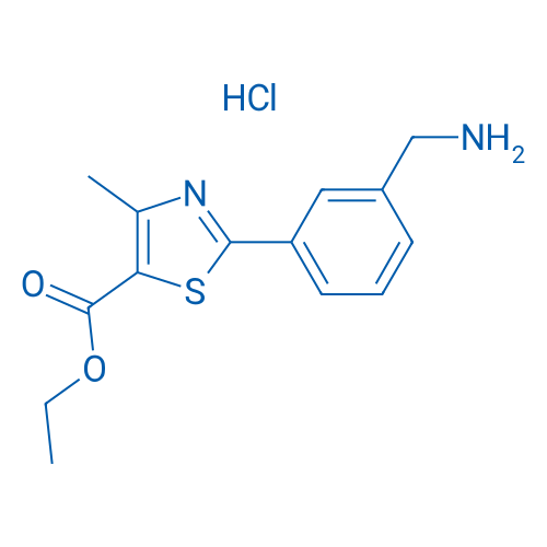 Ethyl 2-(3-(aminomethyl)phenyl)-4-methylthiazole-5-carboxylate hydrochloride 1g