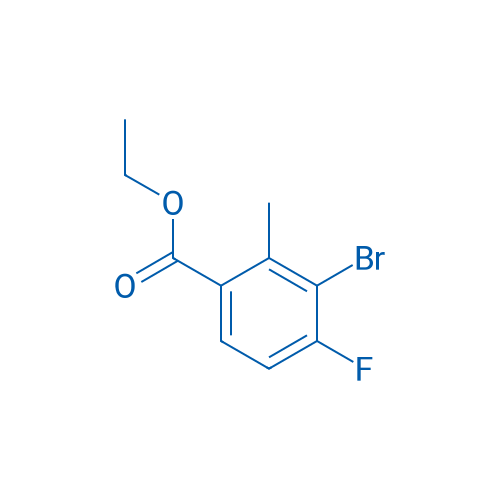 Ethyl 3-bromo-4-fluoro-2-methylbenzoate 100mg