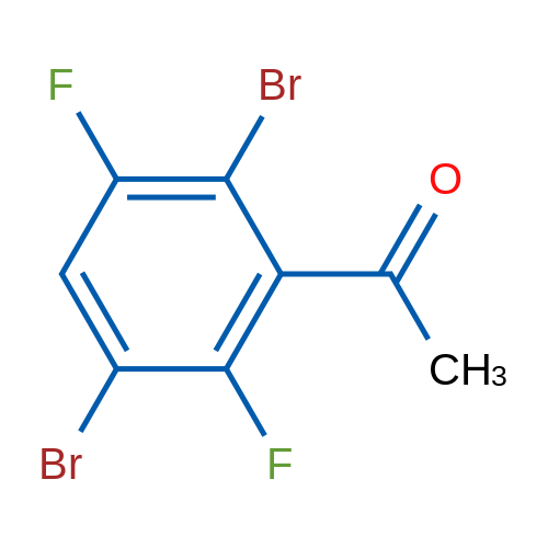 1-(2,5-Dibromo-3,6-difluorophenyl)ethanone 1g
