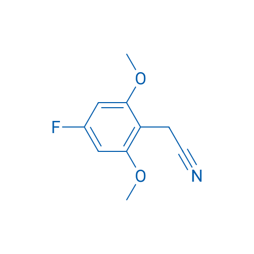 2-(4-Fluoro-2,6-dimethoxyphenyl)acetonitrile 250mg