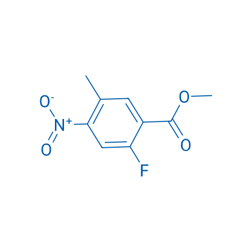 Methyl 2-fluoro-5-methyl-4-nitrobenzoate 250mg