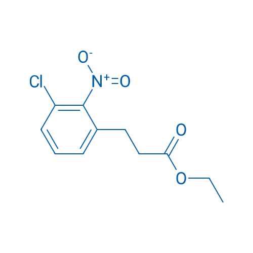 Ethyl 3-(3-chloro-2-nitrophenyl)propanoate 250mg