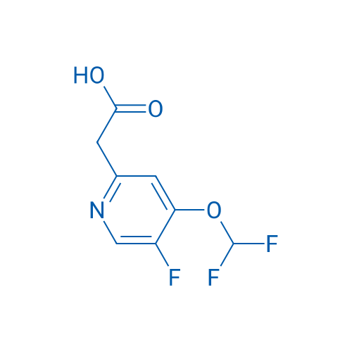2-(4-(difluoromethoxy)-5-fluoropyridin-2-yl)aceticacid 1g