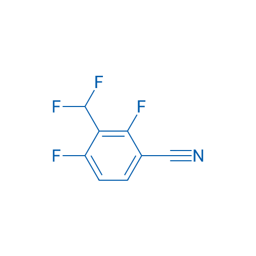 3-(Difluoromethyl)-2,4-difluorobenzonitrile 250mg