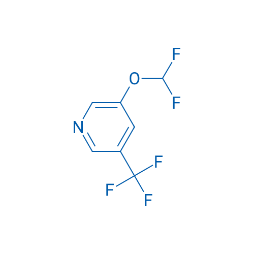 3-(Difluoromethoxy)-5-(trifluoromethyl)pyridine 1g