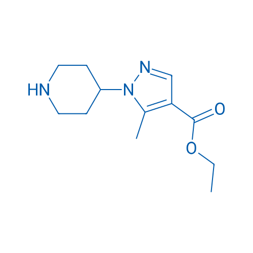 Ethyl 5-methyl-1-(piperidin-4-yl)-1H-pyrazole-4-carboxylate 1g