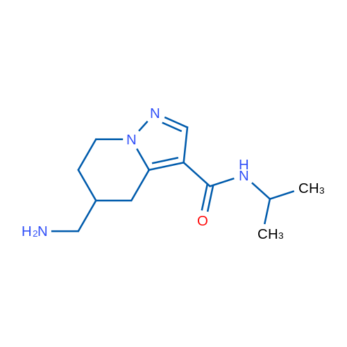 5-(Aminomethyl)-N-(propan-2-yl)-4H,5H,6H,7H-pyrazolo[1,5-a]pyridine-3-carboxamide 1g