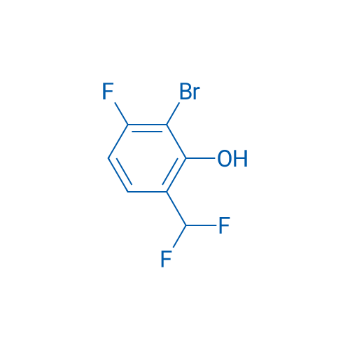 2-BROMO-6-(DIFLUOROMETHYL)-3-FLUOROPHENOL 1g