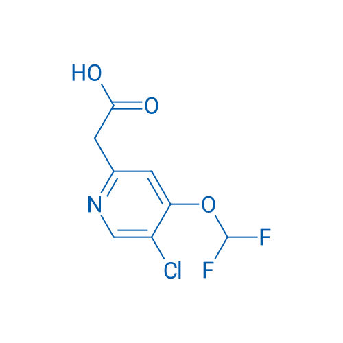 2-(5-chloro-4-(difluoromethoxy)pyridin-2-yl)aceticacid 1g