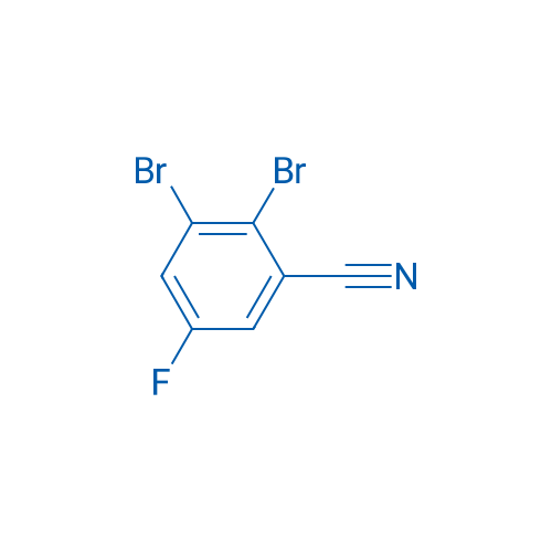 2,3-Dibromo-5-fluorobenzonitrile 1g