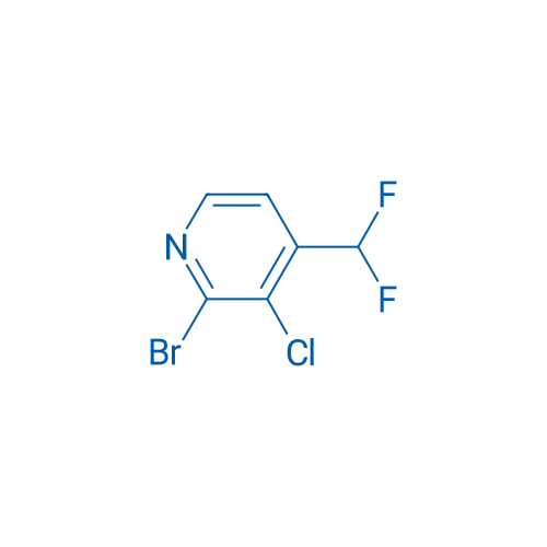 2-Bromo-3-chloro-4-(difluoromethyl)pyridine 1g
