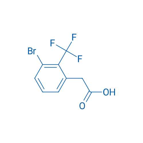 2-(3-Bromo-2-(trifluoromethyl)phenyl)acetic acid 5g