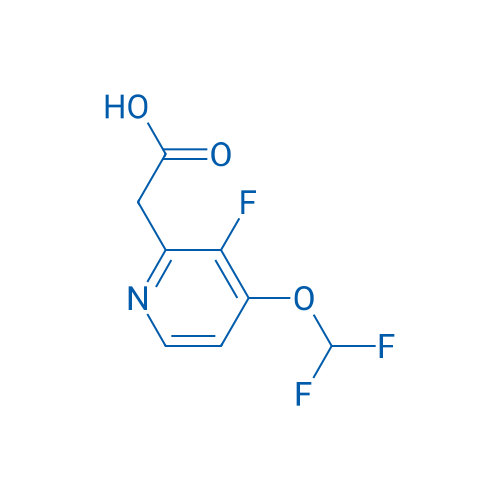 2-(4-(difluoromethoxy)-3-fluoropyridin-2-yl)aceticacid 1g