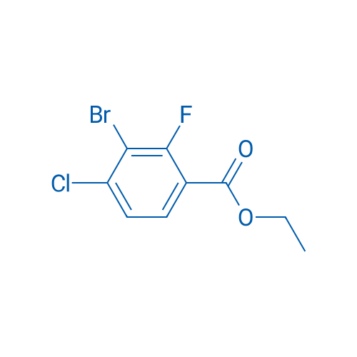 Ethyl 3-bromo-4-chloro-2-fluorobenzoate 250mg