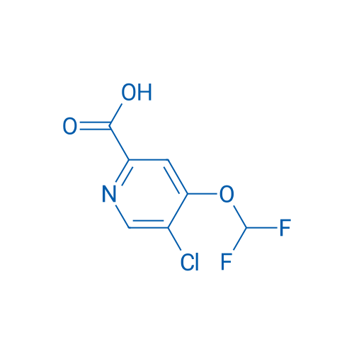 5-Chloro-4-(difluoromethoxy)picolinicacid 100mg