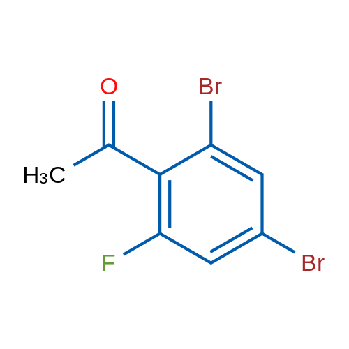 1-(2,4-Dibromo-6-fluorophenyl)ethanone 1g