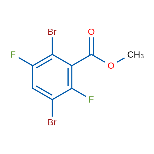 Methyl 2,5-dibromo-3,6-difluorobenzoate 1g