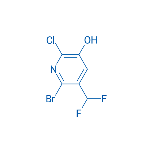 6-Bromo-2-chloro-5-(difluoromethyl)pyridin-3-ol 1g
