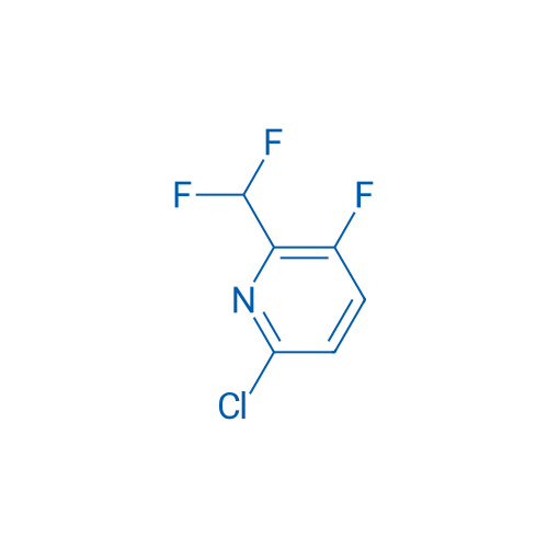 6-Chloro-2-(difluoromethyl)-3-fluoropyridine 1g