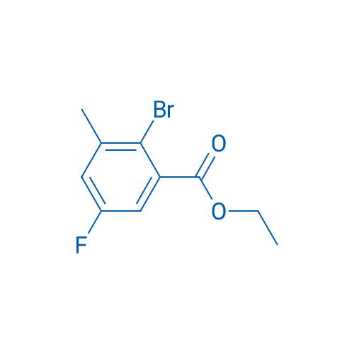 Ethyl 2-bromo-5-fluoro-3-methylbenzoate 1g