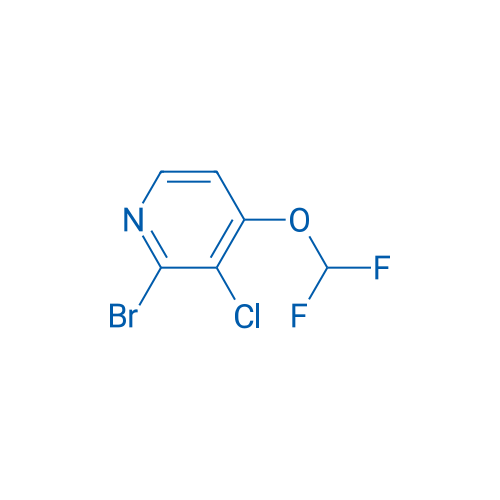 2-Bromo-3-chloro-4-(difluoromethoxy)pyridine 5g