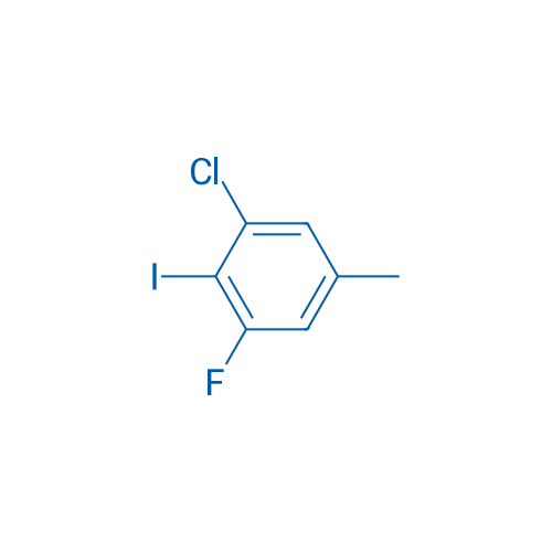 1-Chloro-3-fluoro-2-iodo-5-methylbenzene 100mg